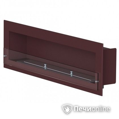 Биокамин ЭкоЛайф Window 800 Glass black burgundy в Волгограде